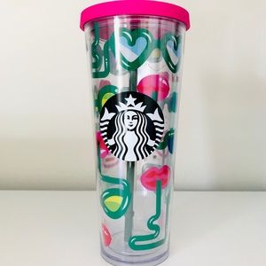 🌟Sold🌟 Starbucks Crazy Straws Sunglasses Tumbler